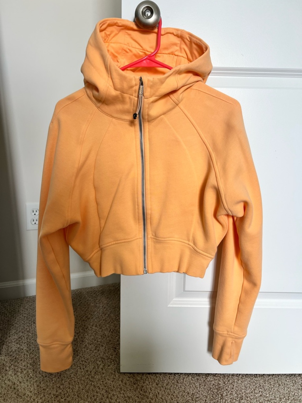 Lululemon Full Zipped Cropped Hoodie